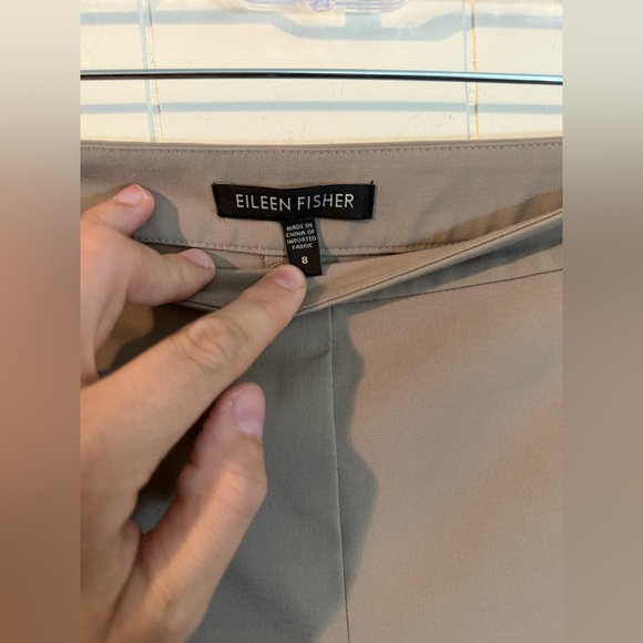 Eileen Fisher Classic Women's Work Ankle Pants, Size 8 - Picture 4 of 11